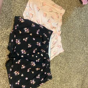 VS PINK sleep shorts